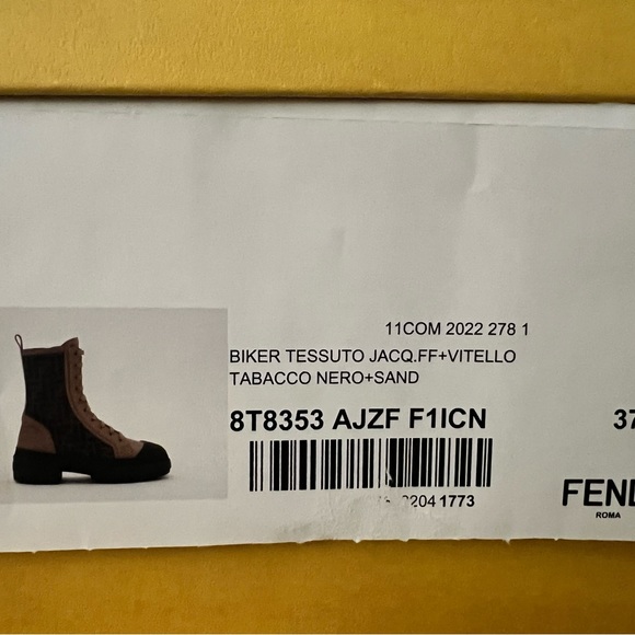 Fendi Biker Boots size 37 (US 7) - Picture 6 of 8